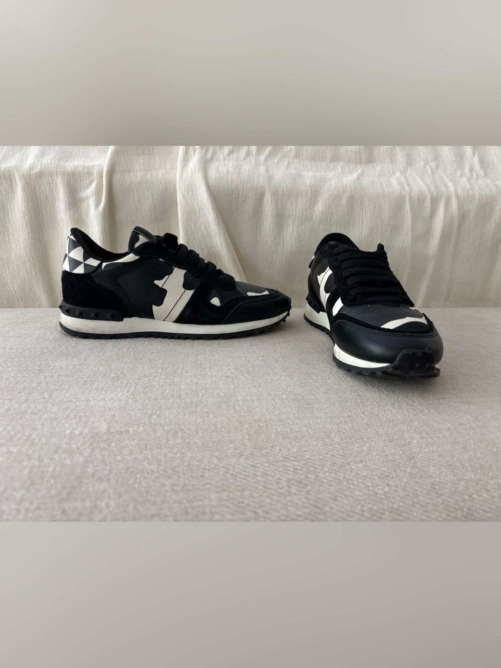 Valentino Garavani Rockrunner Camo Sneakers – Designer Luxury Sneakers